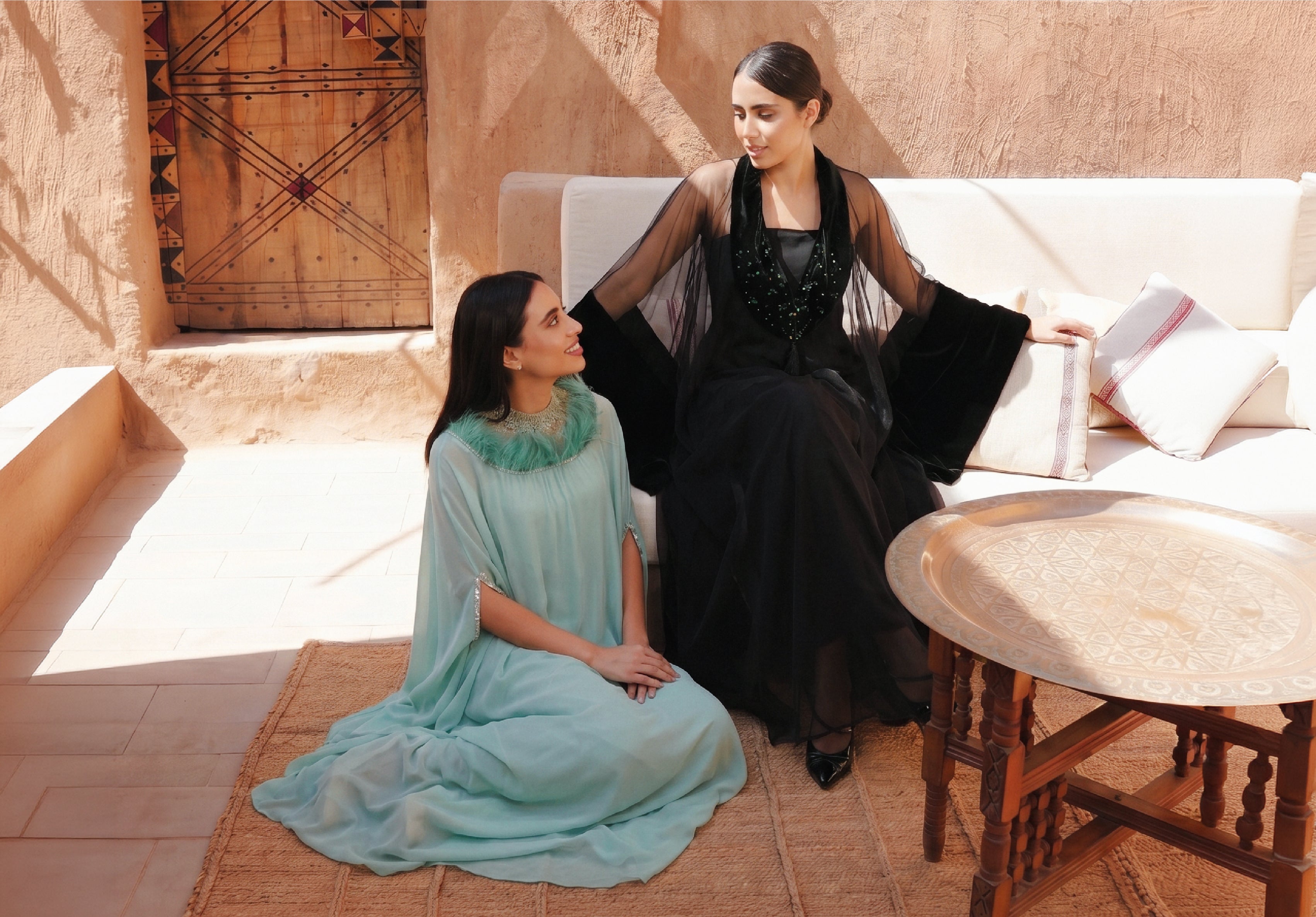 Arabian wear collection - traditional abayas and Middle Eastern fashion