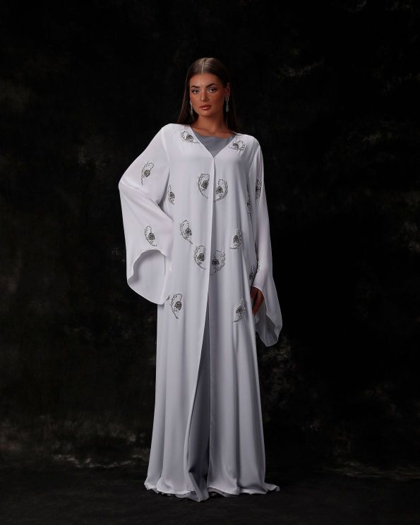White abaya
