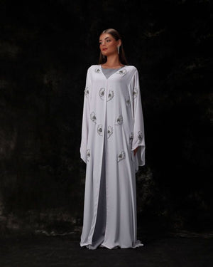 White abaya