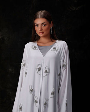 White abaya