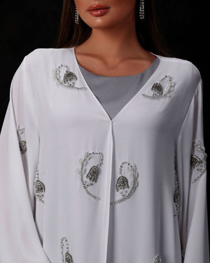 White abaya
