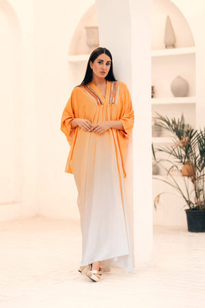 Summer dress , Color: Orange