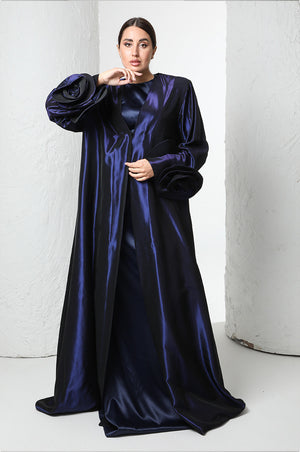 عباية زرقاء ملكية