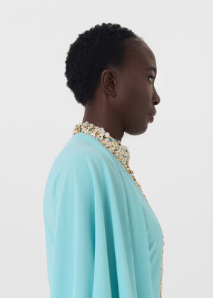 Celeste Aqua Gown