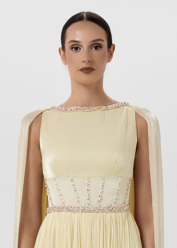 Celestine Cape Dress