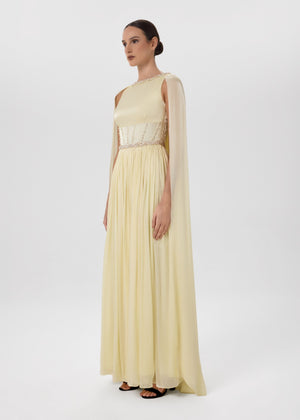 Celestine Cape Dress