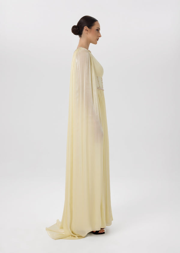 Celestine Cape Dress