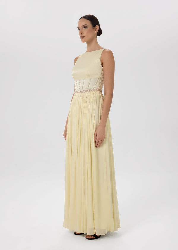 Celestine Cape Dress