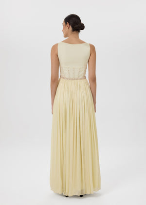 Celestine Cape Dress