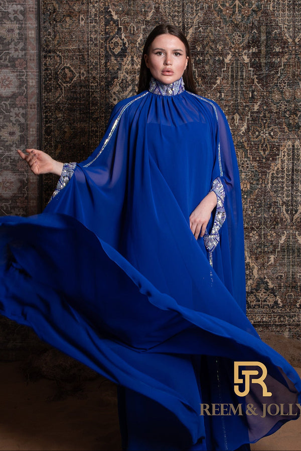 Crepe inner with shiffon