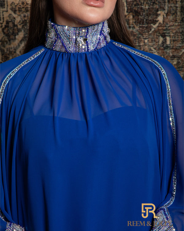 Crepe inner with shiffon