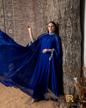 Crepe inner with shiffon