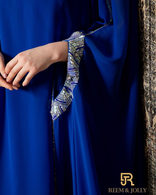 Crepe inner with shiffon