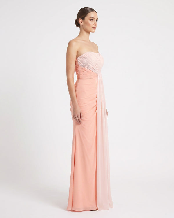 Coralie Drape Gown – side view