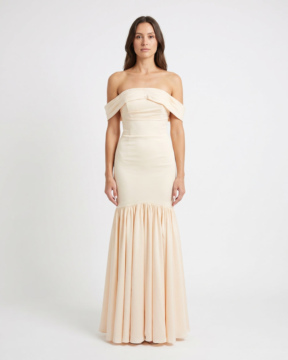 Ivoire Mermaid Gown – front view