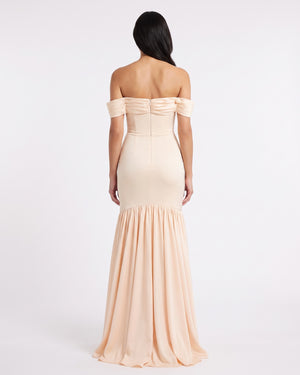 Ivoire Mermaid Gown – back view