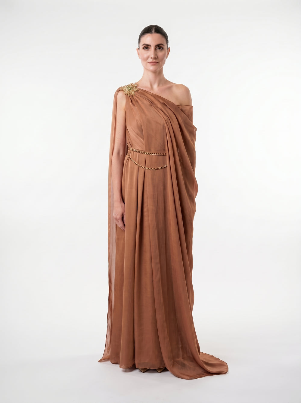 Athena Drape Gown