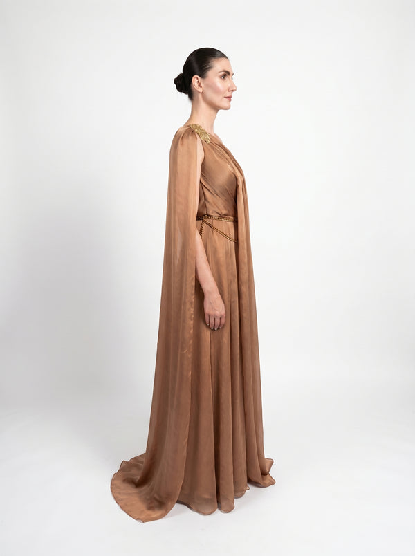Athena Drape Gown