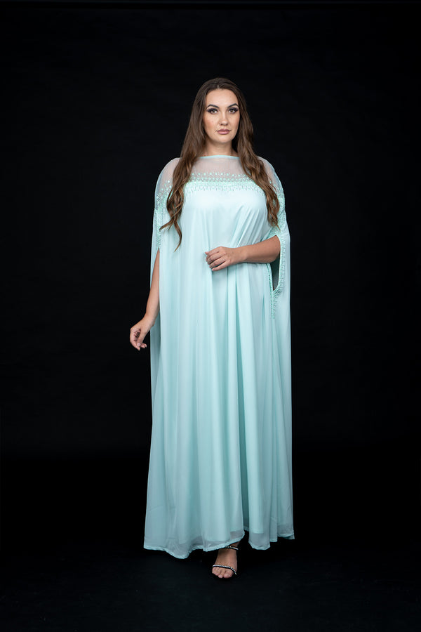Baby blue jalabiya